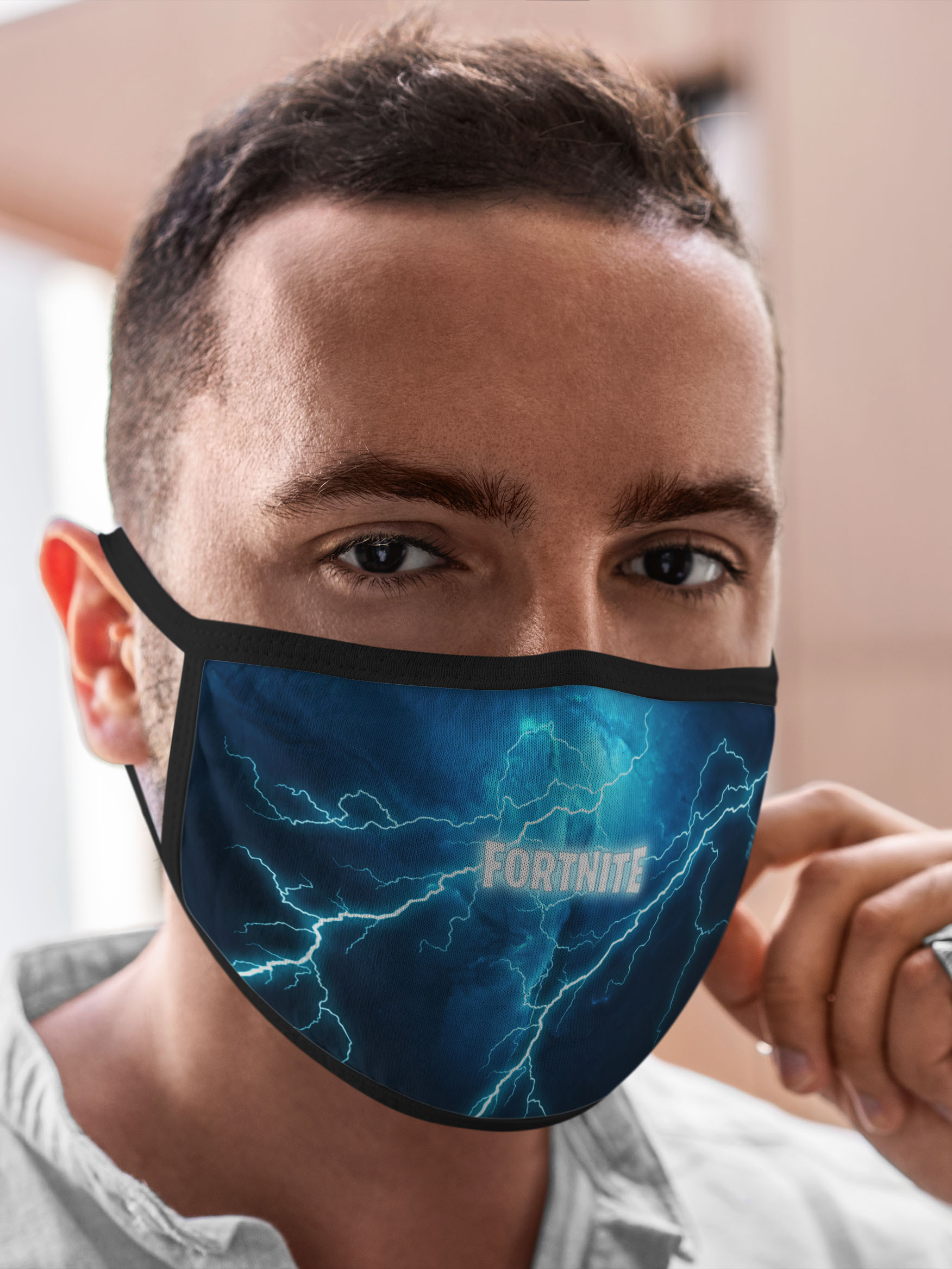 

Многоразовая маска унисекс Burnettie Fortnite, Разноцветный, Fortnite