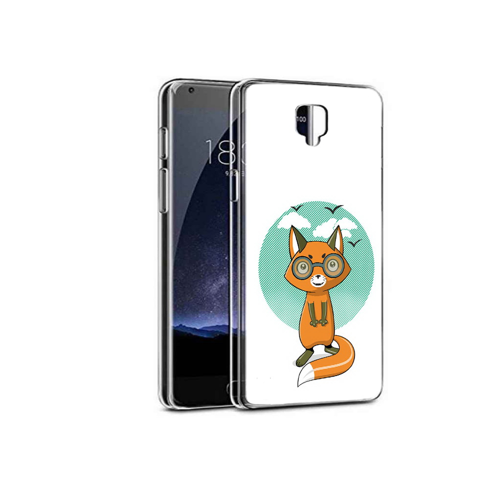 

Чехол MyPads Tocco для OnePlus 3 задумчивая лиса (PT47261.124.348), Прозрачный, Tocco