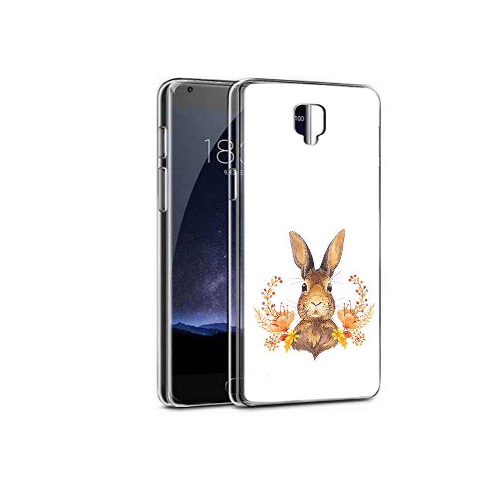 

Чехол MyPads Tocco для OnePlus 3 зайка в цветах (PT47261.124.349), Прозрачный, Tocco