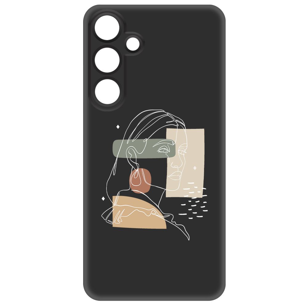 

Чехол-накладка Krutoff Soft Case Уверенность для Samsung Galaxy S24+ черный