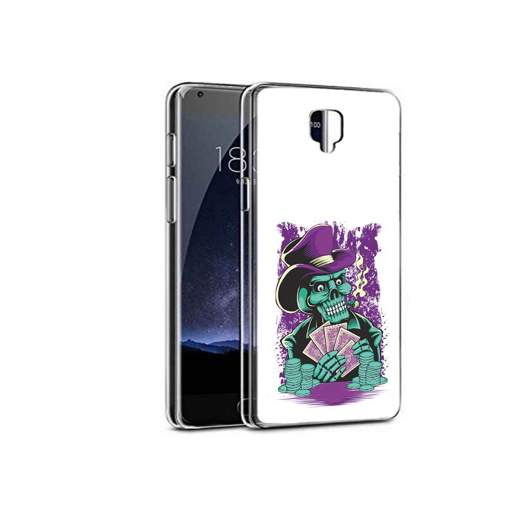 

Чехол MyPads Tocco для OnePlus 3 зеленый череп с картами (PT47261.124.361), Прозрачный, Tocco