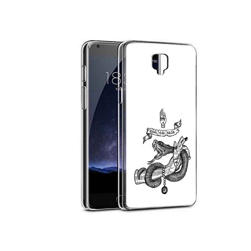 

Чехол MyPads Tocco для OnePlus 3 змея на руке рисунок (PT47261.124.366), Прозрачный, Tocco