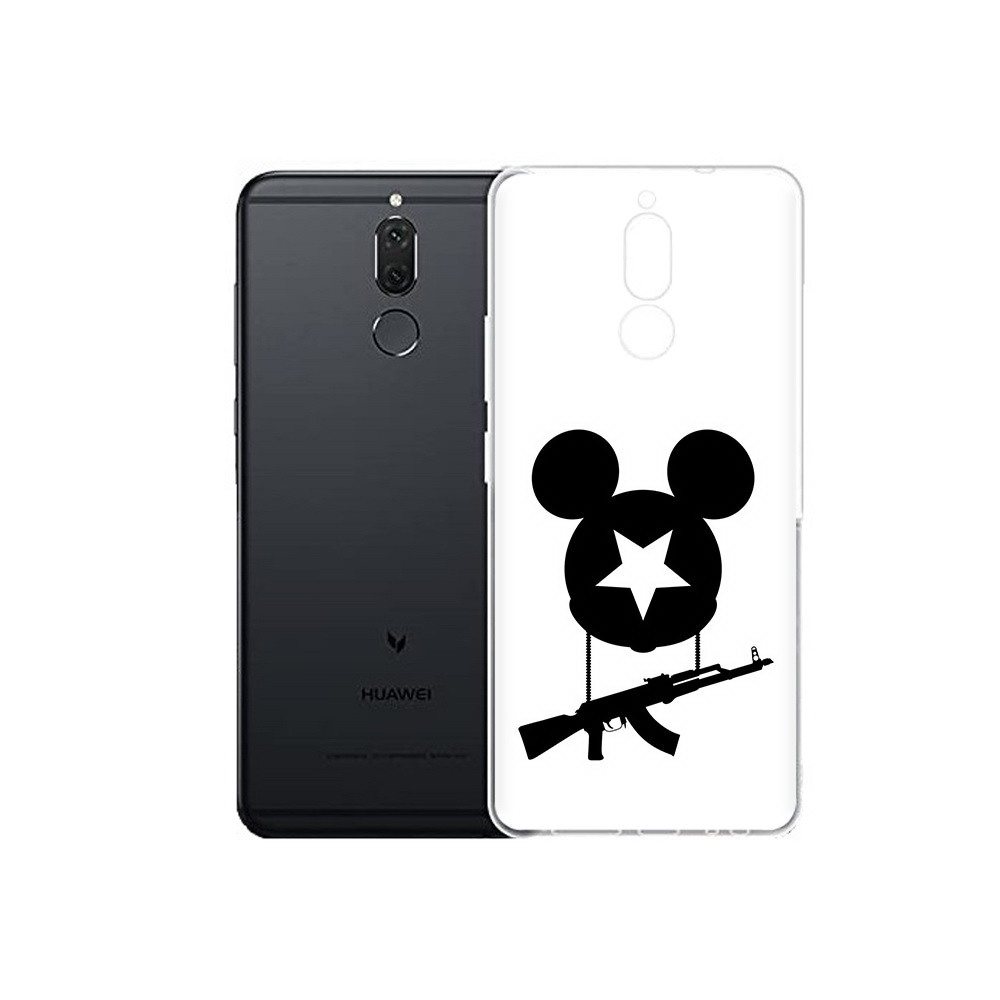 

Чехол MyPads Tocco для Huawei Nova 2i АК Микки (PT92543.64.26), Прозрачный, Tocco