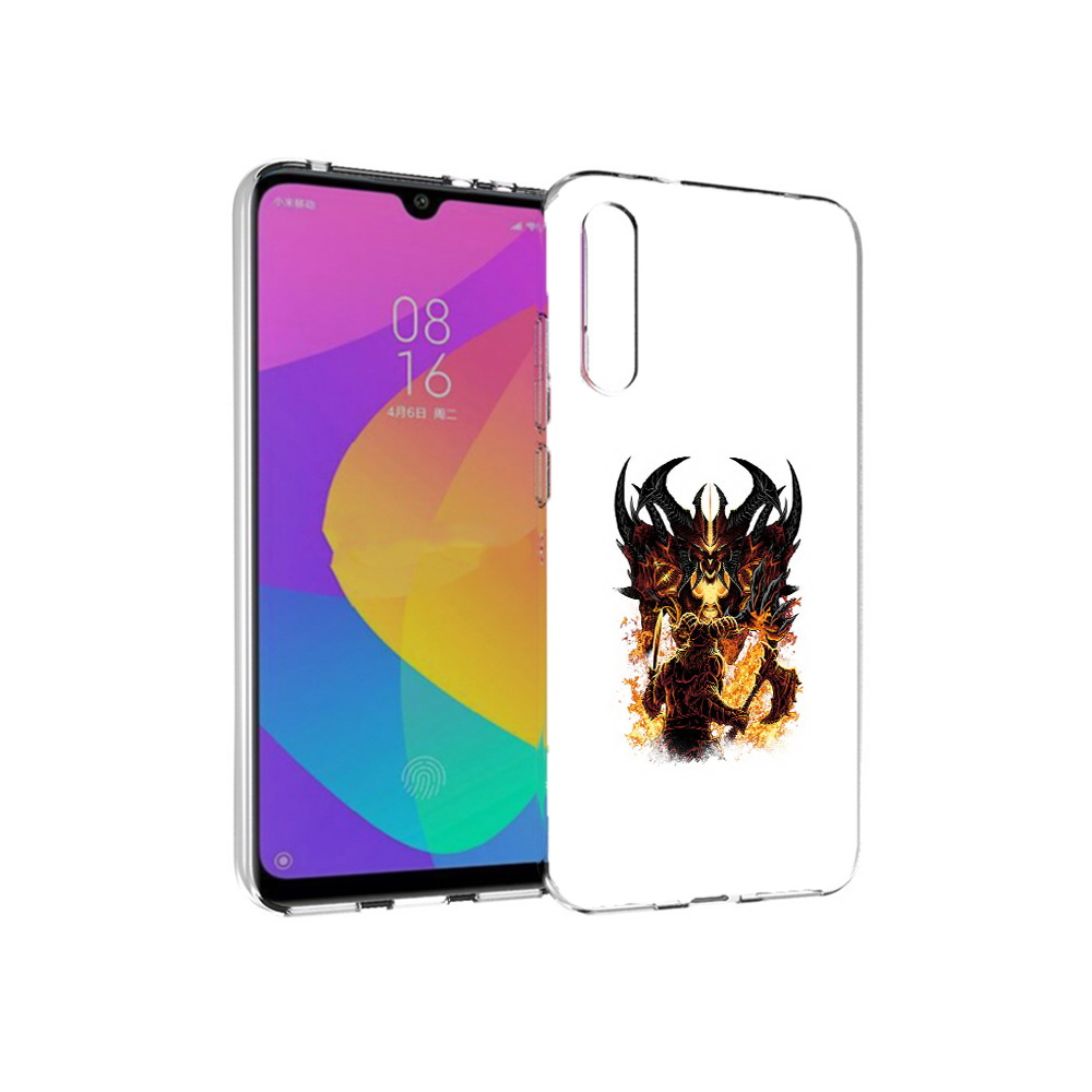 

Чехол MyPads Tocco для Xiaomi Mi CC9e демон shadow fiend (PT134188.271.318), Прозрачный, Tocco