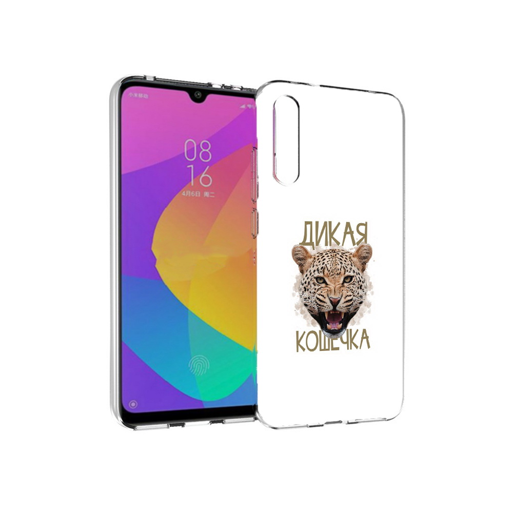 

Чехол MyPads Tocco для Xiaomi Mi CC9e дикая кошечка (PT134188.271.324), Прозрачный, Tocco