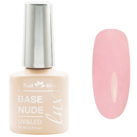 

База Nail Best LUX Nude Rosy 15 мл