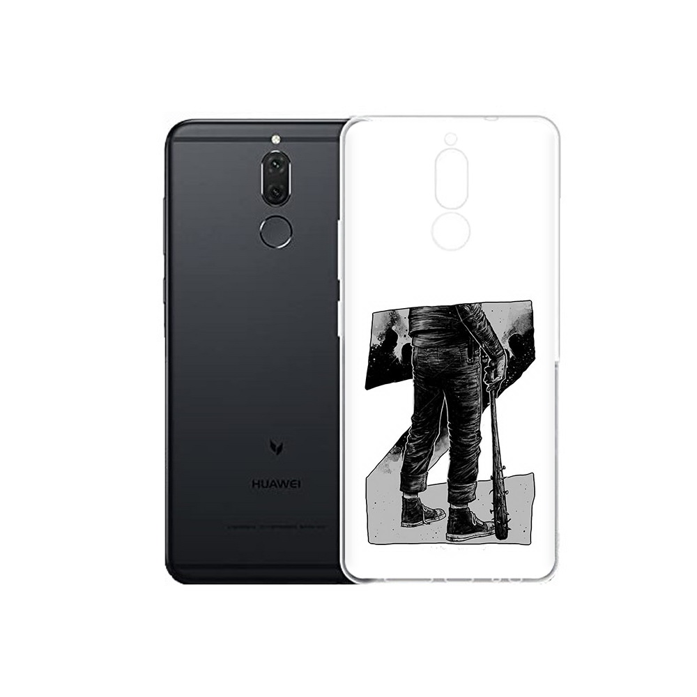 

Чехол MyPads Tocco для Huawei Nova 2i воин черно белый (PT92543.64.265), Tocco