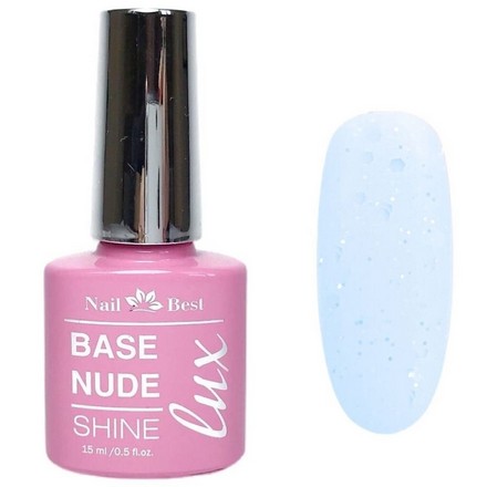 

База Nail Best LUX Sparkle Blue 15 мл