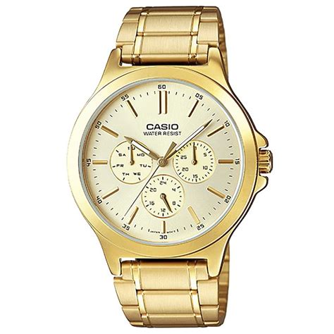 

Наручные часы мужские Casio MTP-V300G-9A золотистые, MTP-V300G-9A