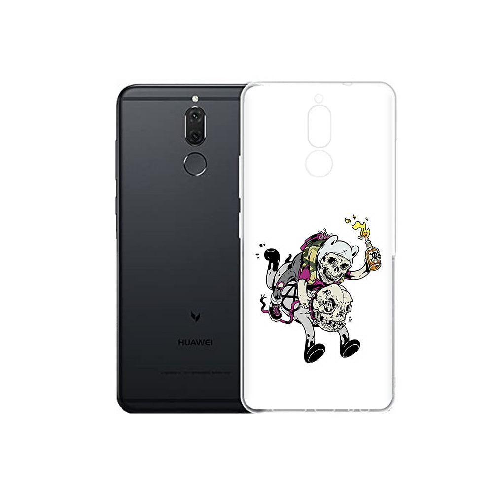 Чехол MyPads Tocco для Huawei Nova 2i время приключений скелеты (PT92543.64.277)