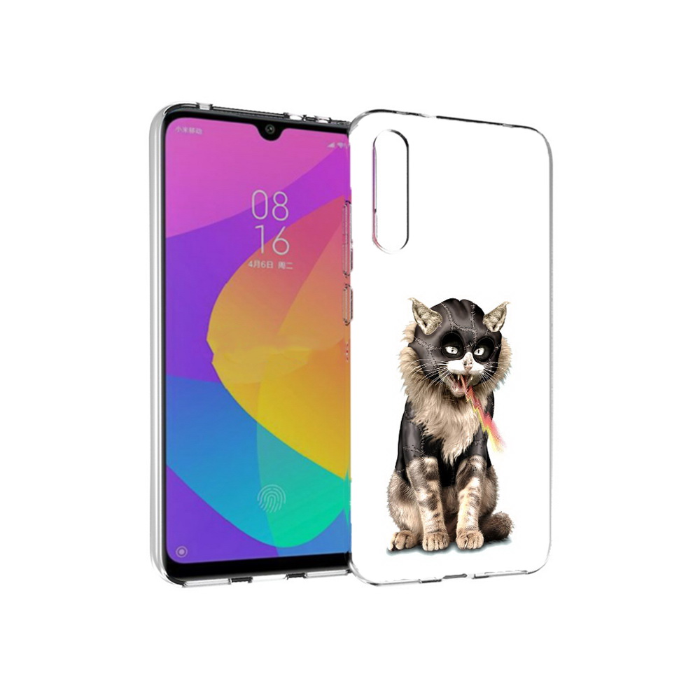 

Чехол MyPads Tocco для Xiaomi Mi CC9e дьяволский кот (PT134188.271.341), Прозрачный, Tocco