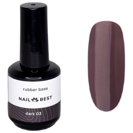 

База Nail Best Rubber Dark №03 15 мл