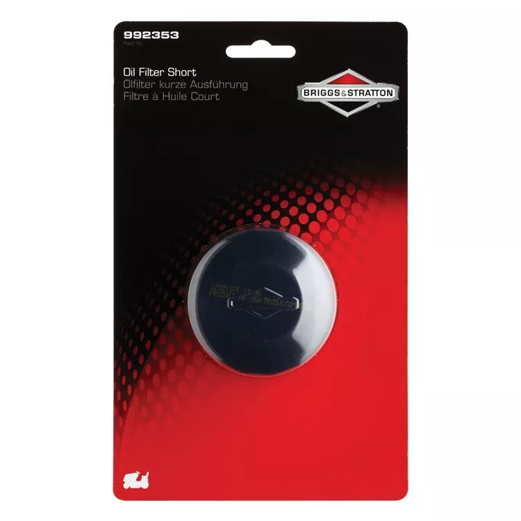 фото Фильтр масляный briggs&stratton 492932s в блистере, арт. 992353 briggs & stratton