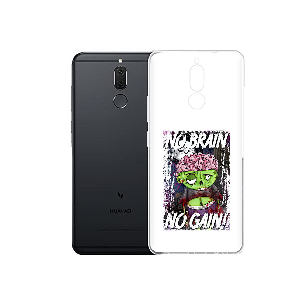 

Чехол MyPads Tocco для Huawei Nova 2i глупый зомби (PT92543.64.289), Прозрачный, Tocco