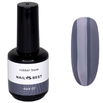 

База Nail Best Rubber Dark №07 15 мл