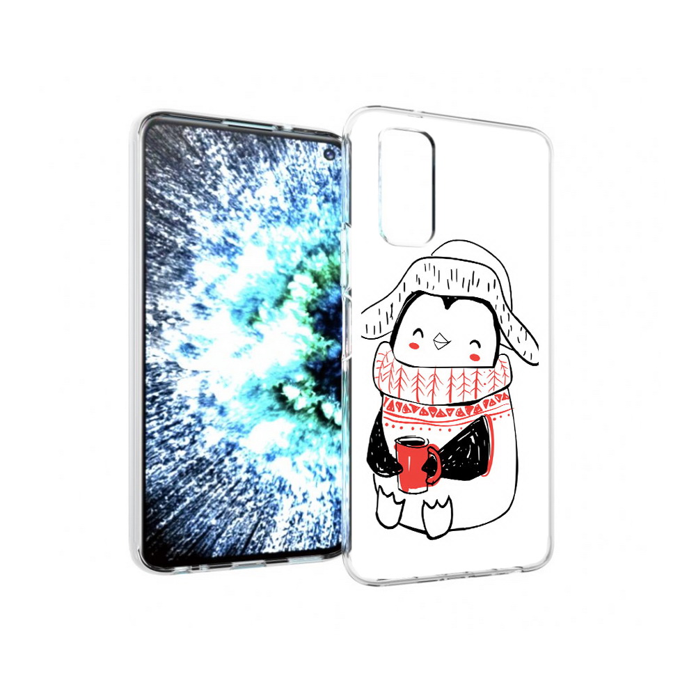 

Чехол MyPads Tocco для Vivo IQOO Neo 3 Милый пингвин (PT157205.400.115), Прозрачный, Tocco