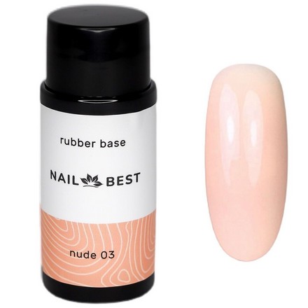 

База Nail Best Rubber Nude №03 30 мл