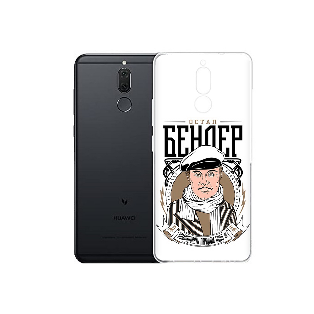 

Чехол MyPads Tocco для Huawei Nova 2i Бендер (PT92543.64.29), Прозрачный, Tocco