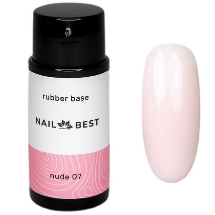 

База Nail Best Rubber Nude №07 30 мл