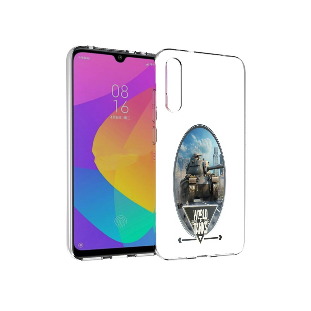 

Чехол MyPads Tocco для Xiaomi Mi CC9e игра с танками (PT134188.271.375), Прозрачный, Tocco