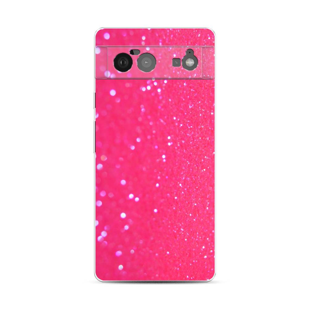 

Чехол Awog "Малиновые блестки рисунок" для Google Pixel 6
