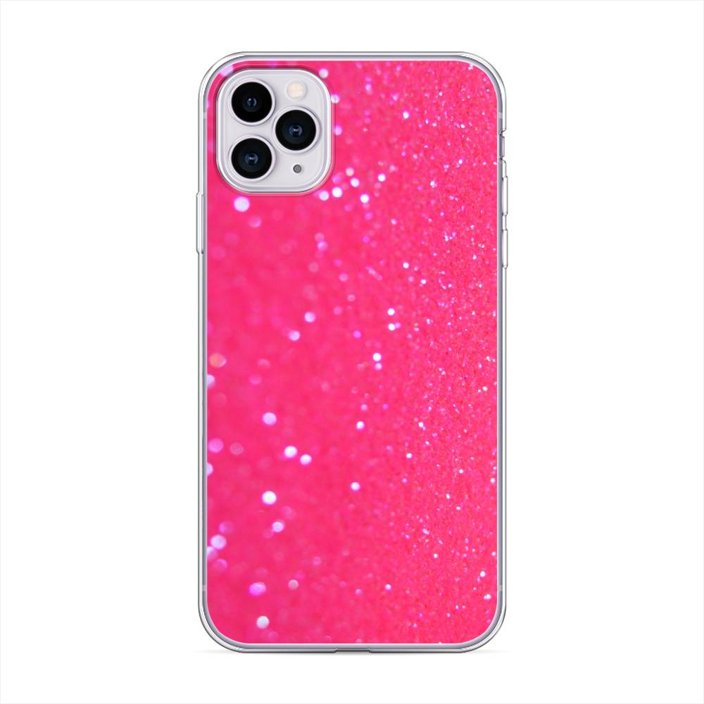 

Чехол Awog "Малиновые блестки рисунок" для Apple iPhone 11 Pro, 12350-3