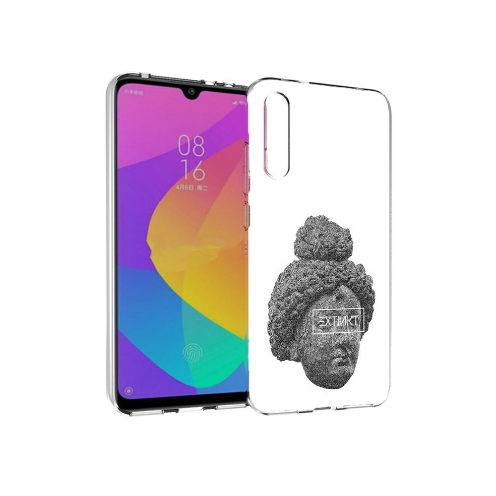 

Чехол MyPads Tocco для Xiaomi Mi CC9e каменное лицо девушки (PT134188.271.383), Прозрачный, Tocco