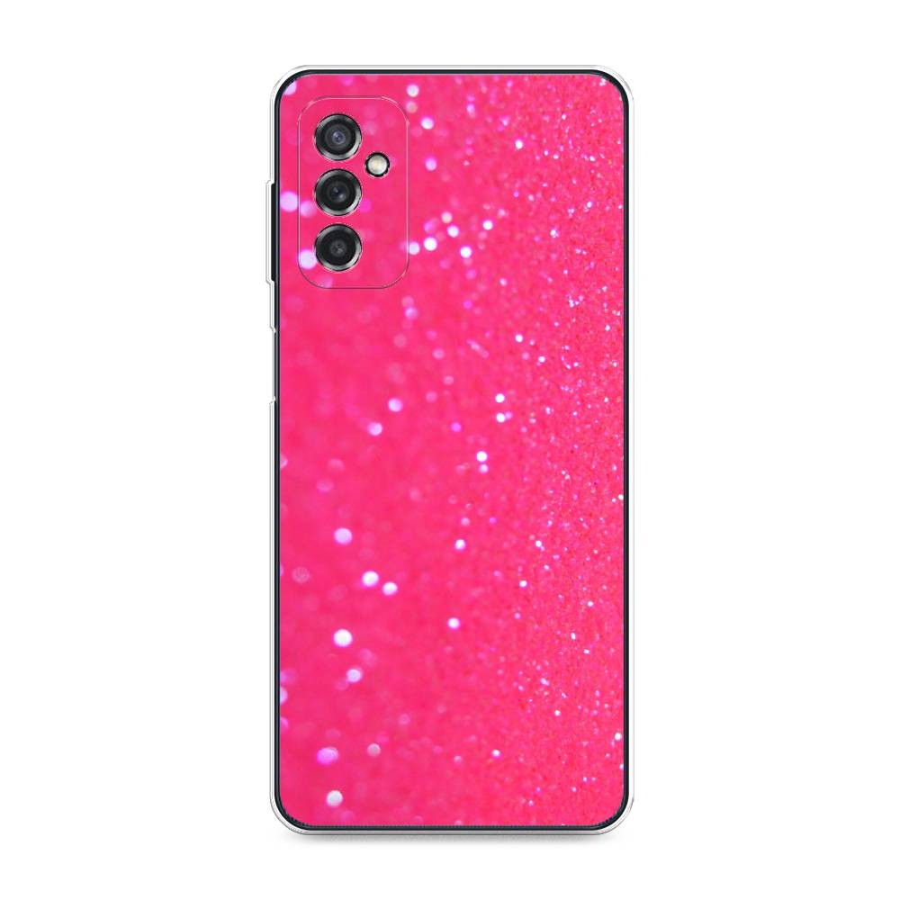

Чехол Awog "Малиновые блестки рисунок" для Samsung Galaxy M52