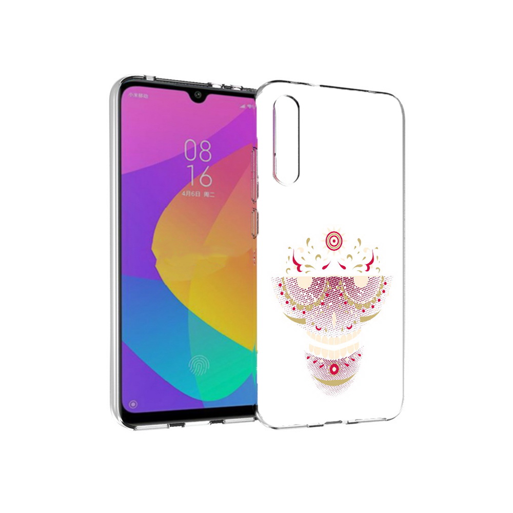 

Чехол MyPads Tocco для Xiaomi Mi CC9e карнавальный скелет абстракция (PT134188.271.386), Прозрачный, Tocco
