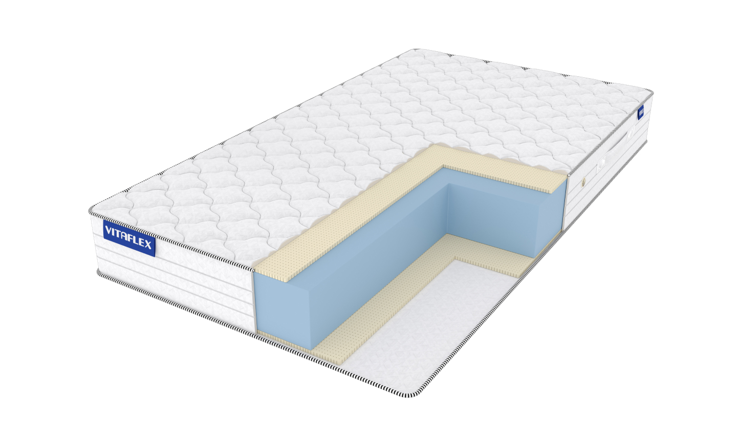 

Матрас Vitaflex Light Double Easy Max 90х170 серии Foam Classic, Белый, Light Double Easy Max