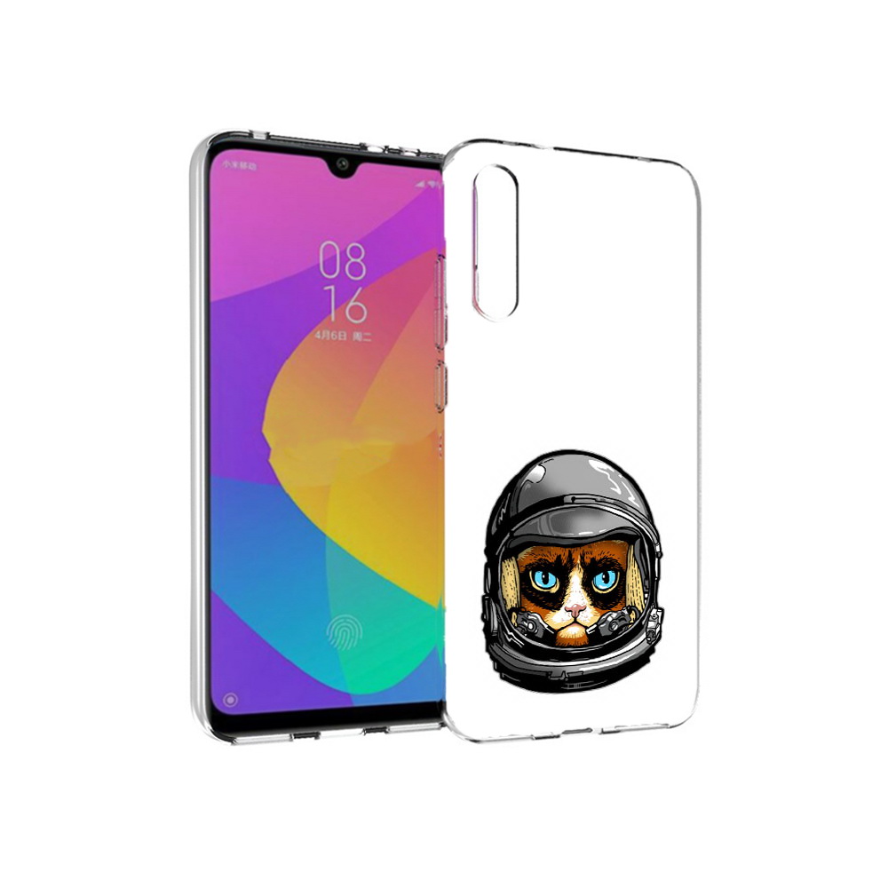 

Чехол MyPads Tocco для Xiaomi Mi CC9e кот космонавт (PT134188.271.400), Прозрачный, Tocco
