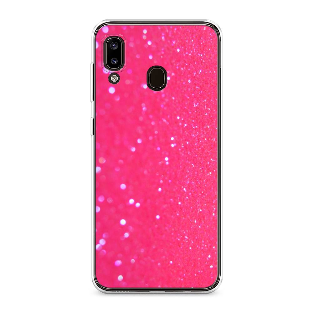 

Чехол Awog "Малиновые блестки рисунок" для Samsung Galaxy A30