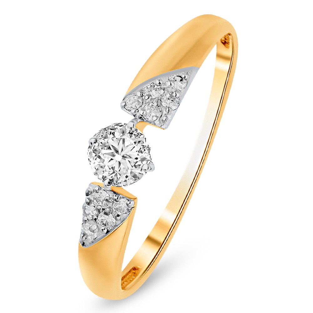 

Кольцо из золота р. , 585Gold 301011506, фианит, 301011506