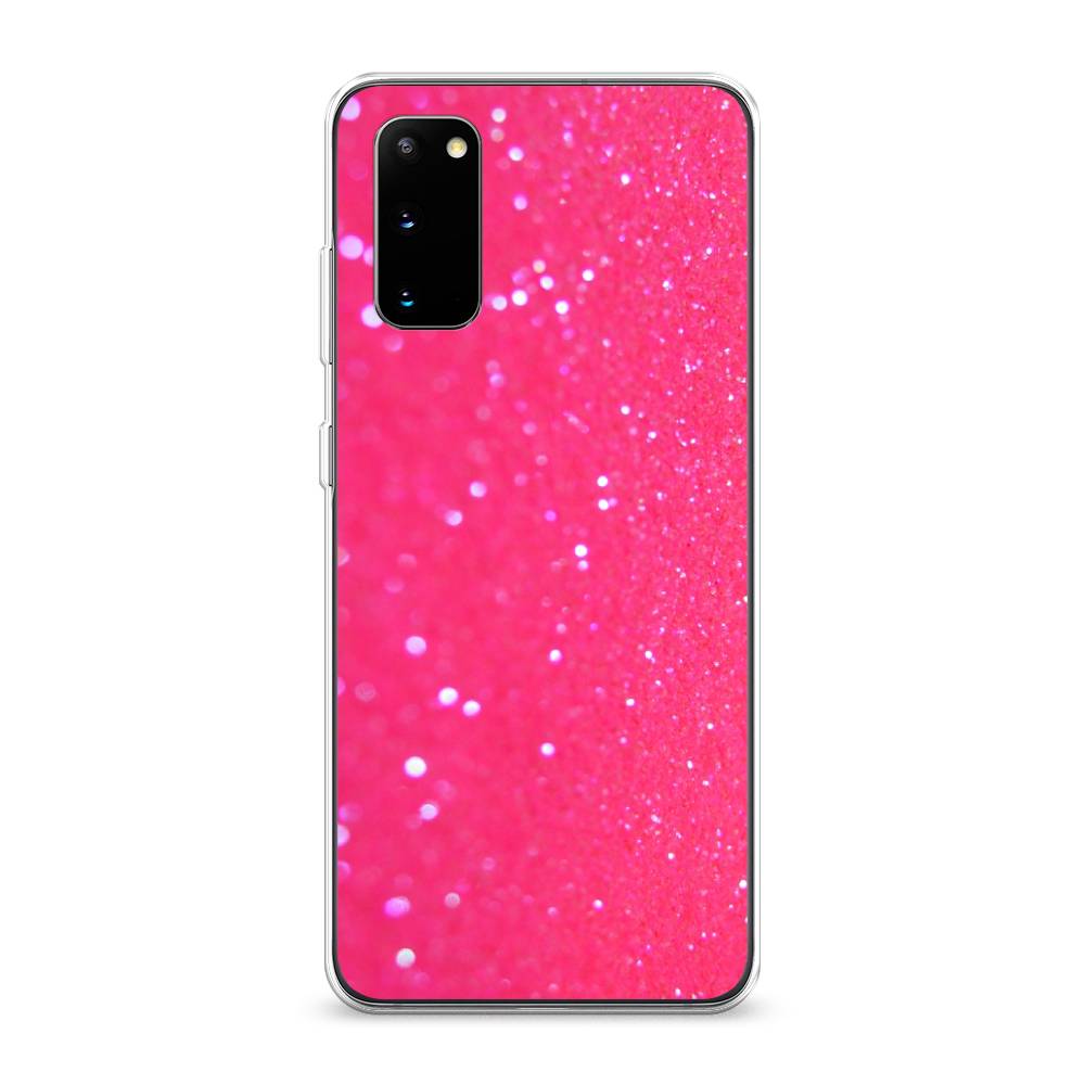 

Чехол Awog "Малиновые блестки рисунок" для Samsung Galaxy S20