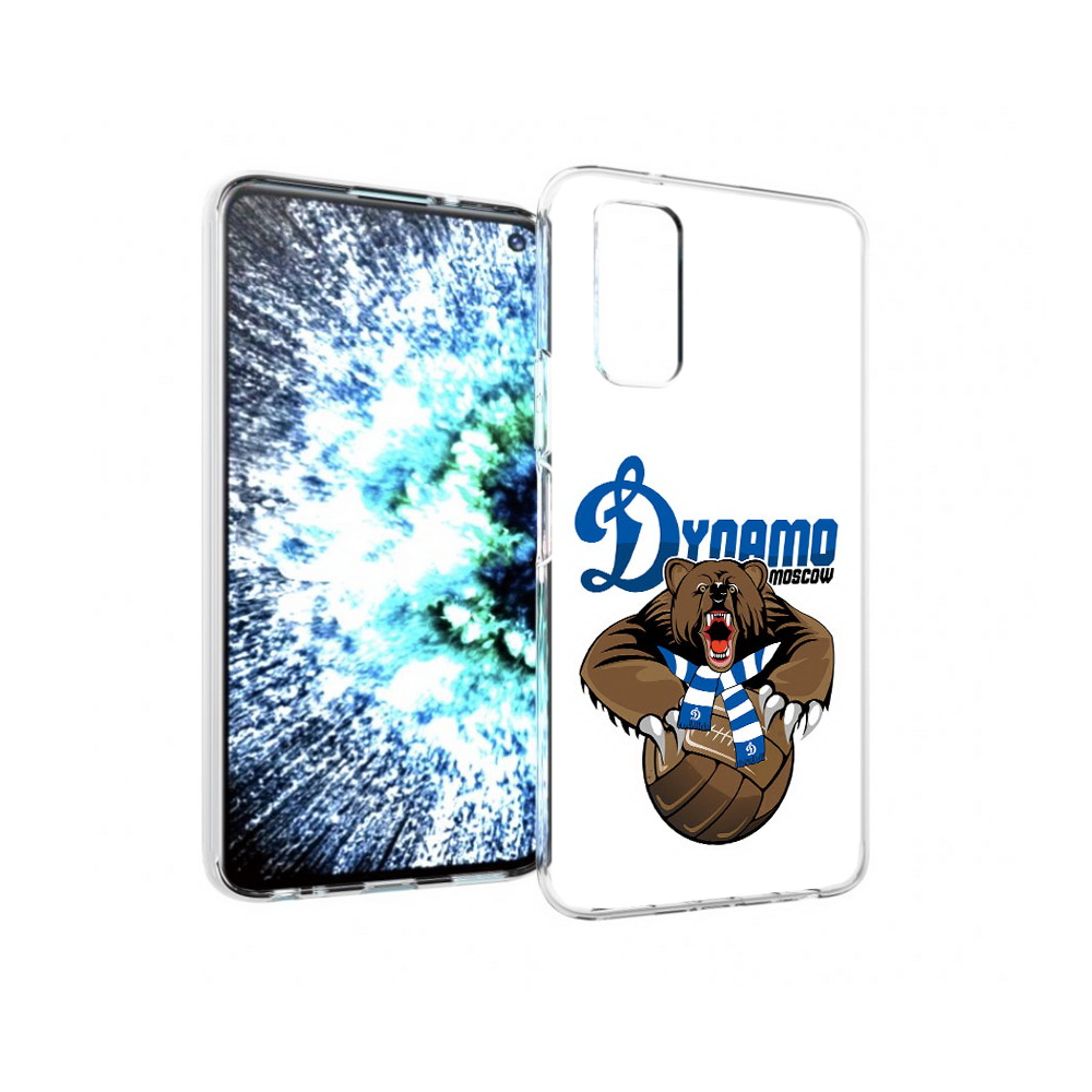

Чехол MyPads Tocco для Vivo IQOO Neo 3 ФК Динамо медведь (PT157205.400.175), Прозрачный, Tocco
