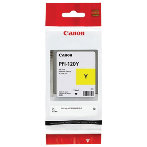 Картридж для струйного принтера Canon (363496) желтый, оригинальный