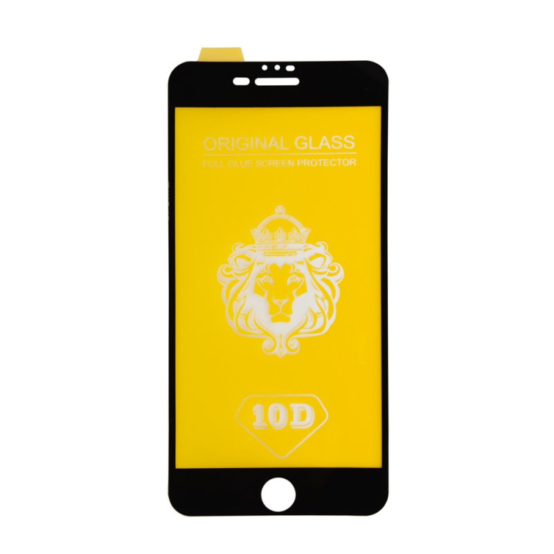 фото Защитное стекло для iphone 6/6s plus full glue original glass 10d 0,3 мм yellow lp