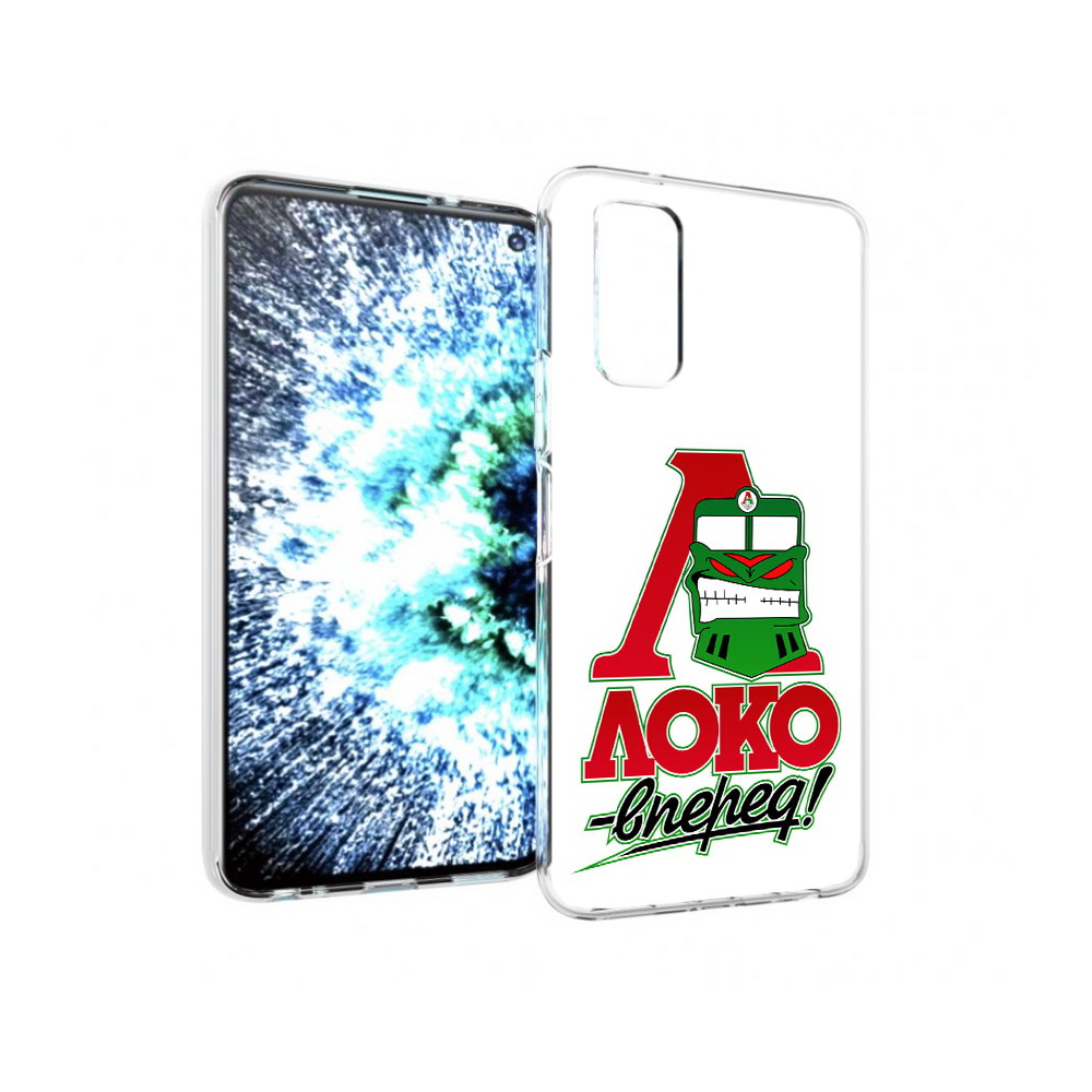 

Чехол MyPads Tocco для Vivo IQOO Neo 3 ФК локо вперед (PT157205.400.181), Прозрачный, Tocco