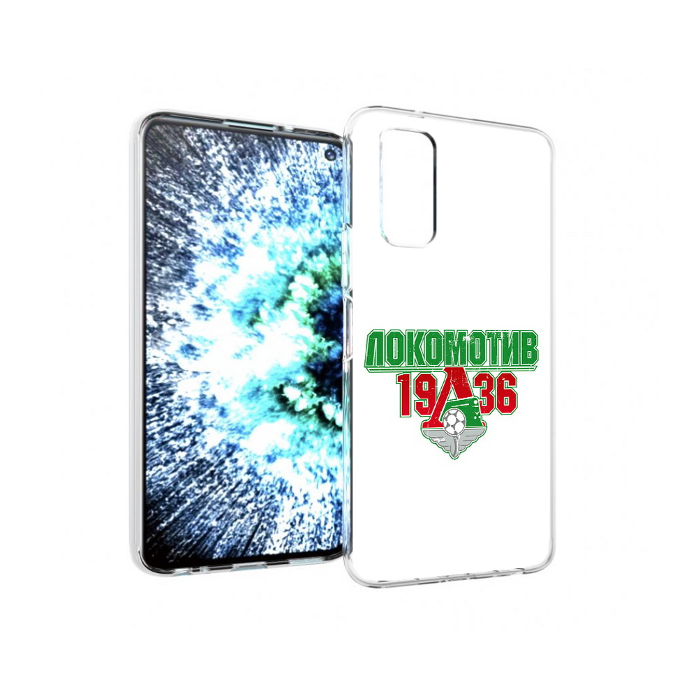 

Чехол MyPads Tocco для Vivo IQOO Neo 3 ФК локомотив 1936 (PT157205.400.182), Прозрачный, Tocco