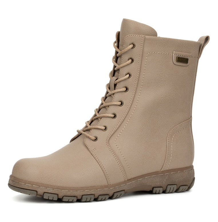 

Ботинки женские T.Taccardi K0965HW-6A бежевые 40 RU, Бежевый, K0965HW-6A