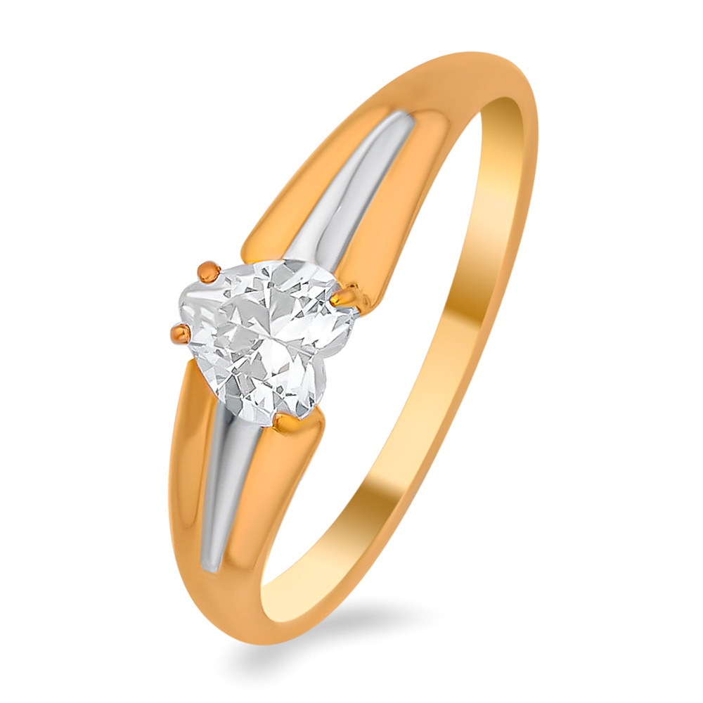 

Кольцо помолвочное из красного золота с фианитом р. , 585Gold 301011608, 301011608