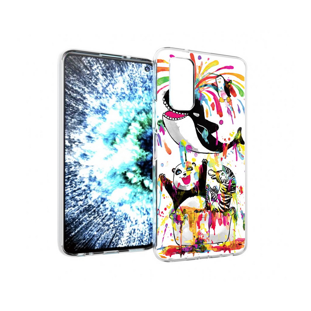 

Чехол MyPads Tocco для Vivo IQOO Neo 3 Хиппи кит (PT157205.400.191), Прозрачный, Tocco