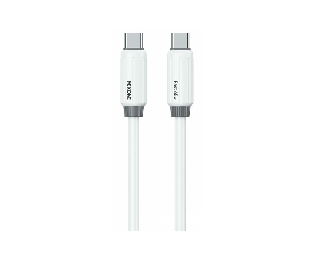 

Кабель USB Type-C-USB Type-C WEKOME WDC-28 1м белый, WDC-28