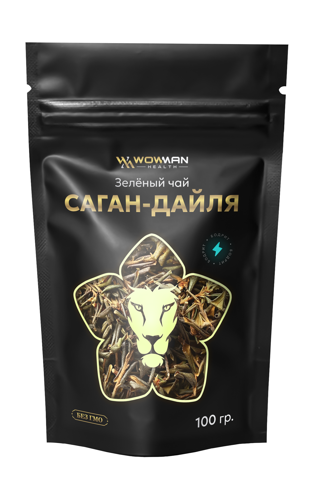 

Чай WowMan Зелёный Саган -Дайля, 100 г, WMRF1020