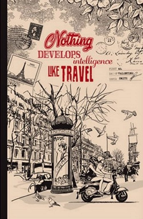 

Блокнот Bourgeois Like travel 3485 (18249) 80 листов, 15*22, клетка, Like travel
