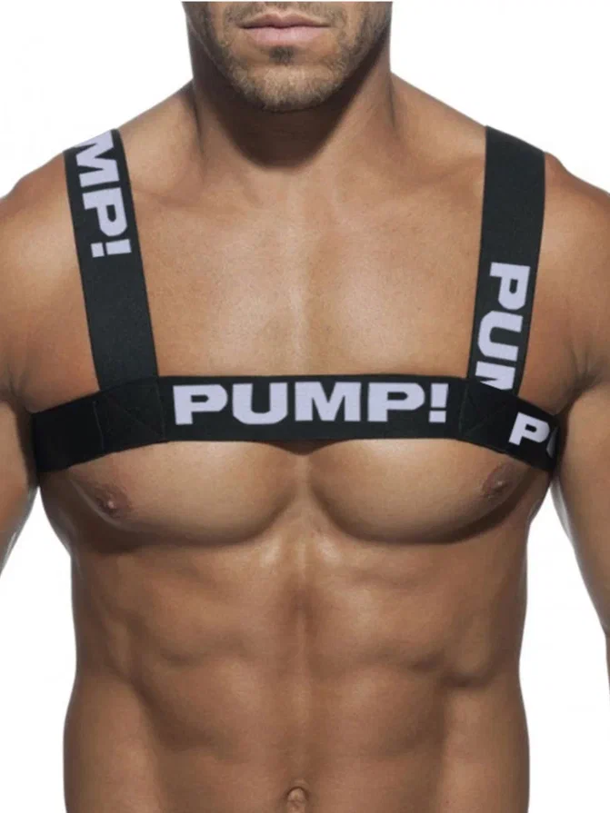 

Мужская портупея PUMP PU5517-2, черная, р-р S-XXL, Черный, PU5517