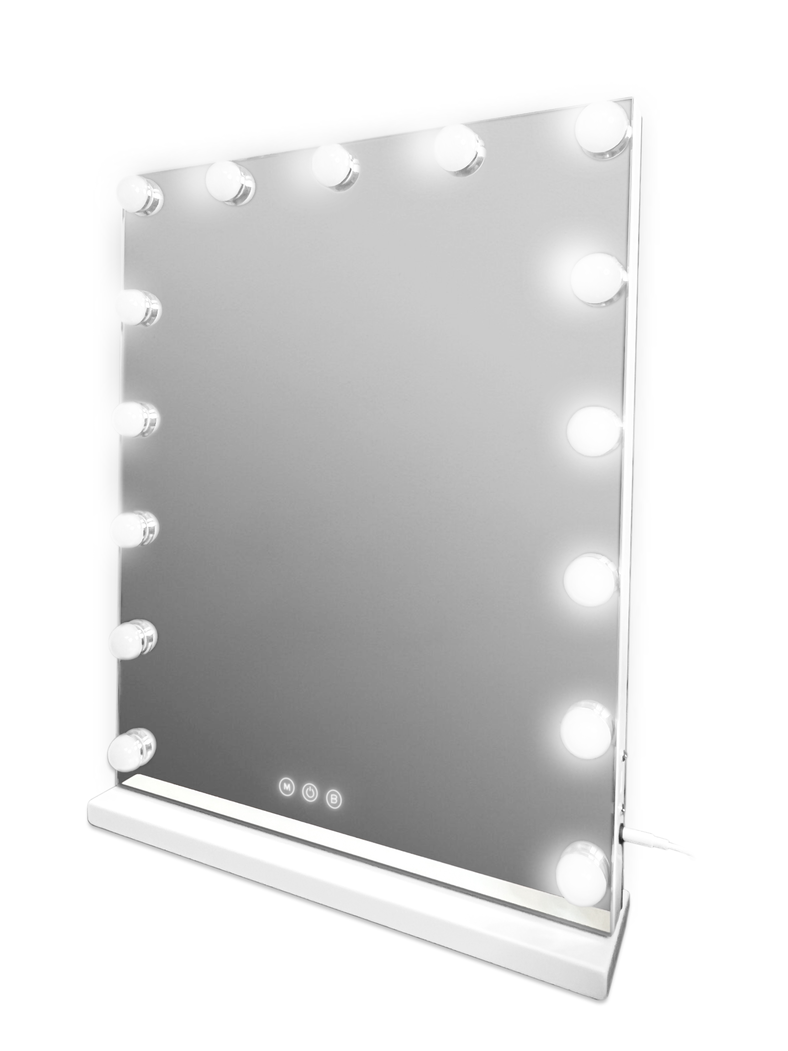 Профессиональное настольное зеркало с подсветкой FENCHILIN DC117-16, 58х46 см