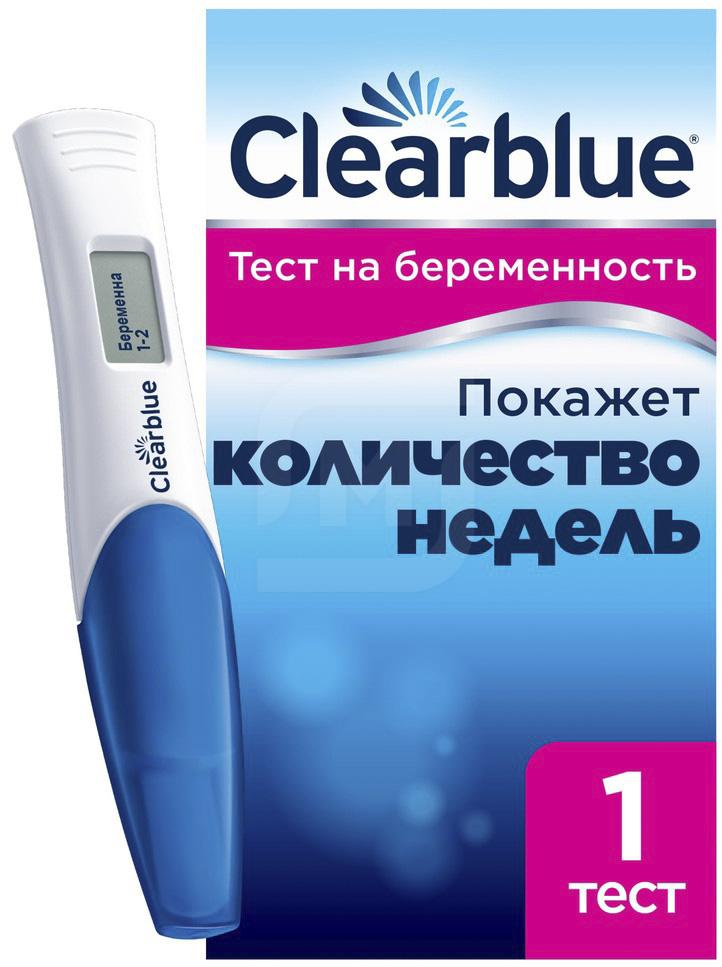 Тест для определения беременности Clearblue цифровой 1 шт.