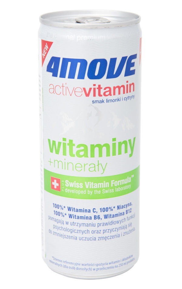 

Газированный напиток 4Move Vitamin со вкусом лайма 250 мл