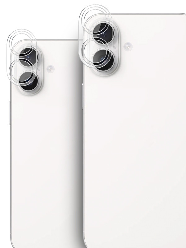 

Защитное стекло для Apple IPhone 16 Plus на камеру 2 шт гибридное прозрачное, Apple IPhone 16 Plus